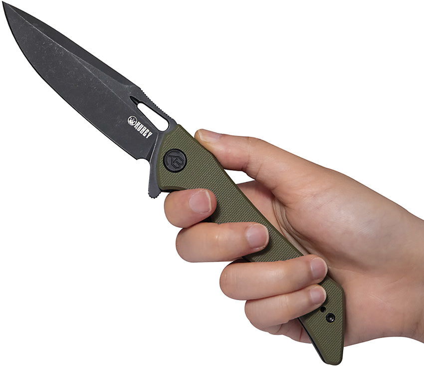 Raven Linerlock Black OD - KUB245I