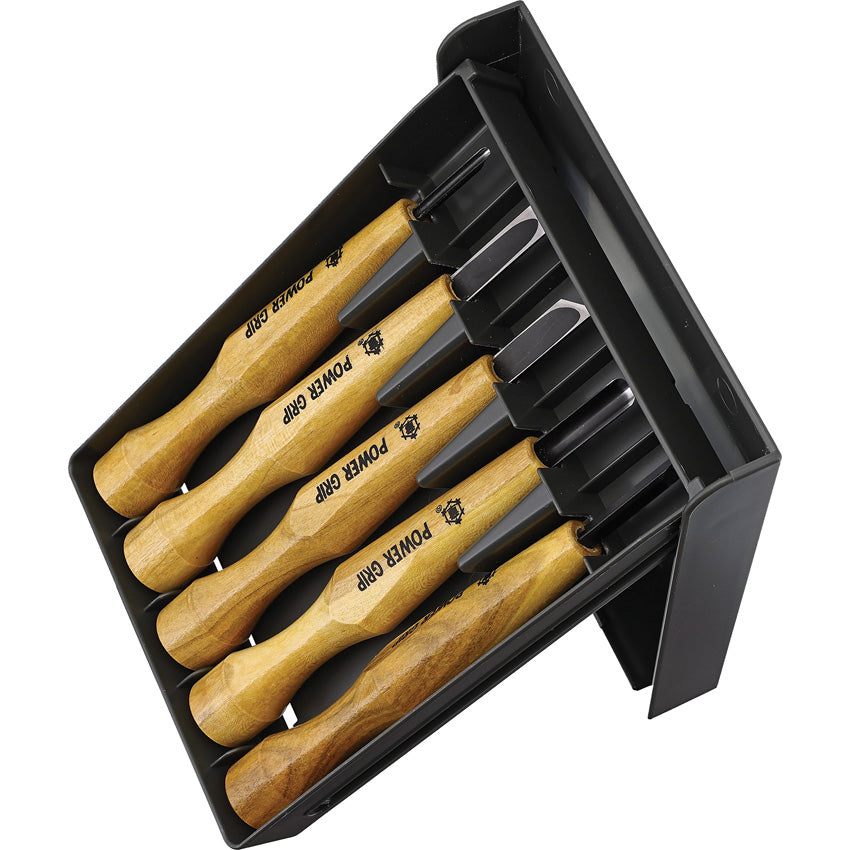 Power Grip Wood Chisel Set 5pc - MIKA053