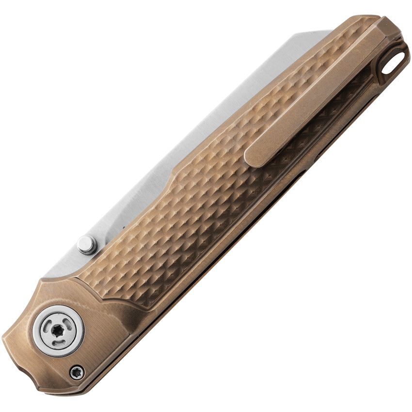 Miura Button Lock Ti Bronze - MKMMITBR