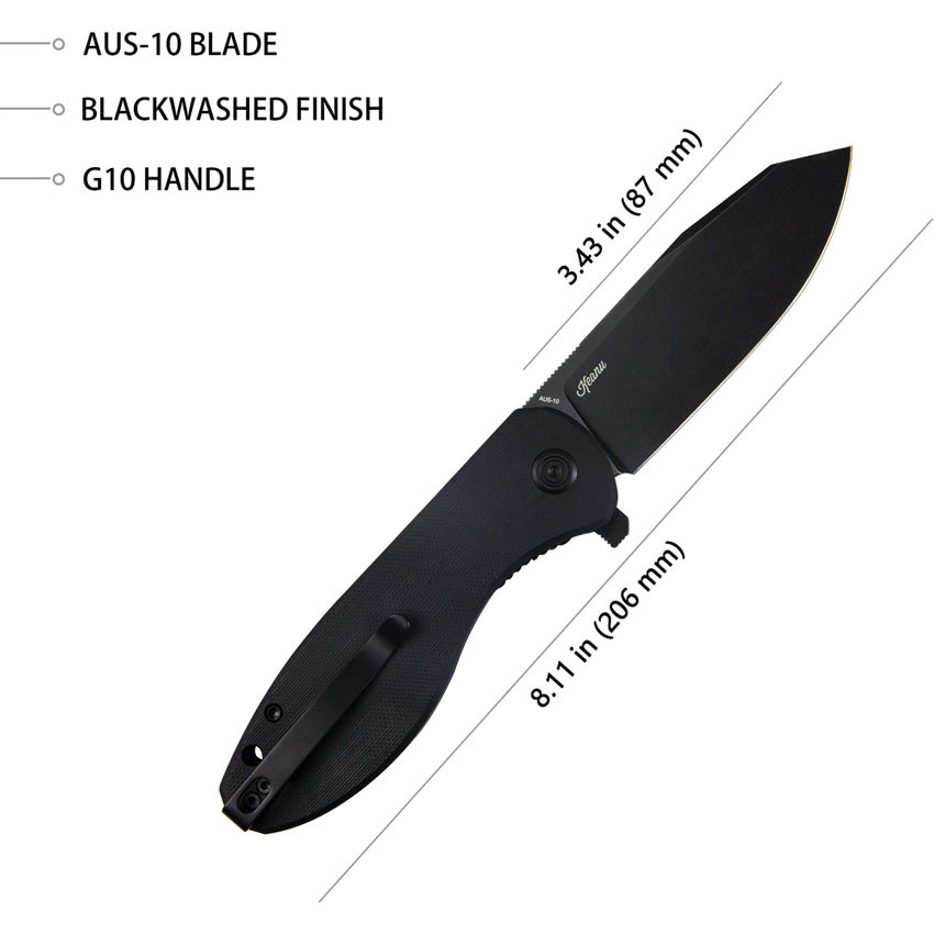 Master Chief Linerlock Blkout - KUB358F