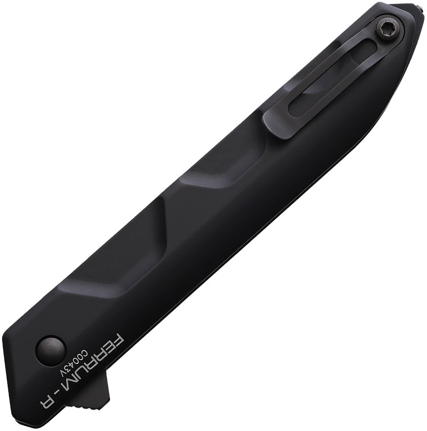 Ferrum Rescue Linerlock Black - EX0365BLKBLK