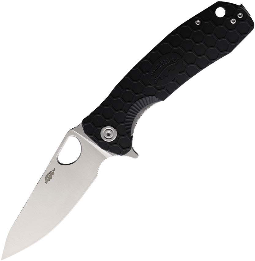 Large Leaf Linerlock Black - HB1288
