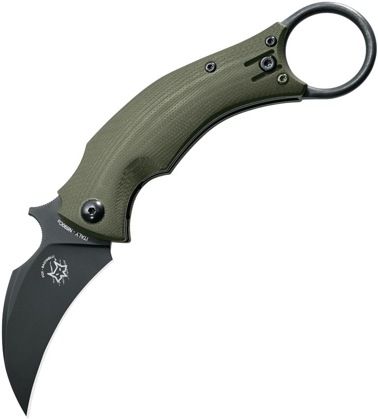 Black Bird Linerlock OD Green - BAS210GB