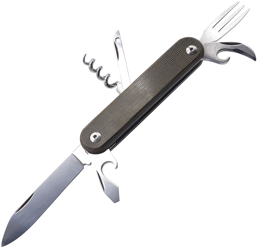 Malga 6 Multipurpose Knife Grn - MKMP06GC