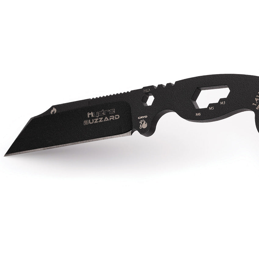 Buzzard Neck Knife Vulture - HKS01BLACKSBL