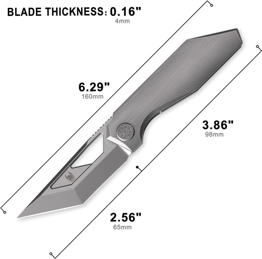 Shimo Framelock Gray - CVLC05GACE