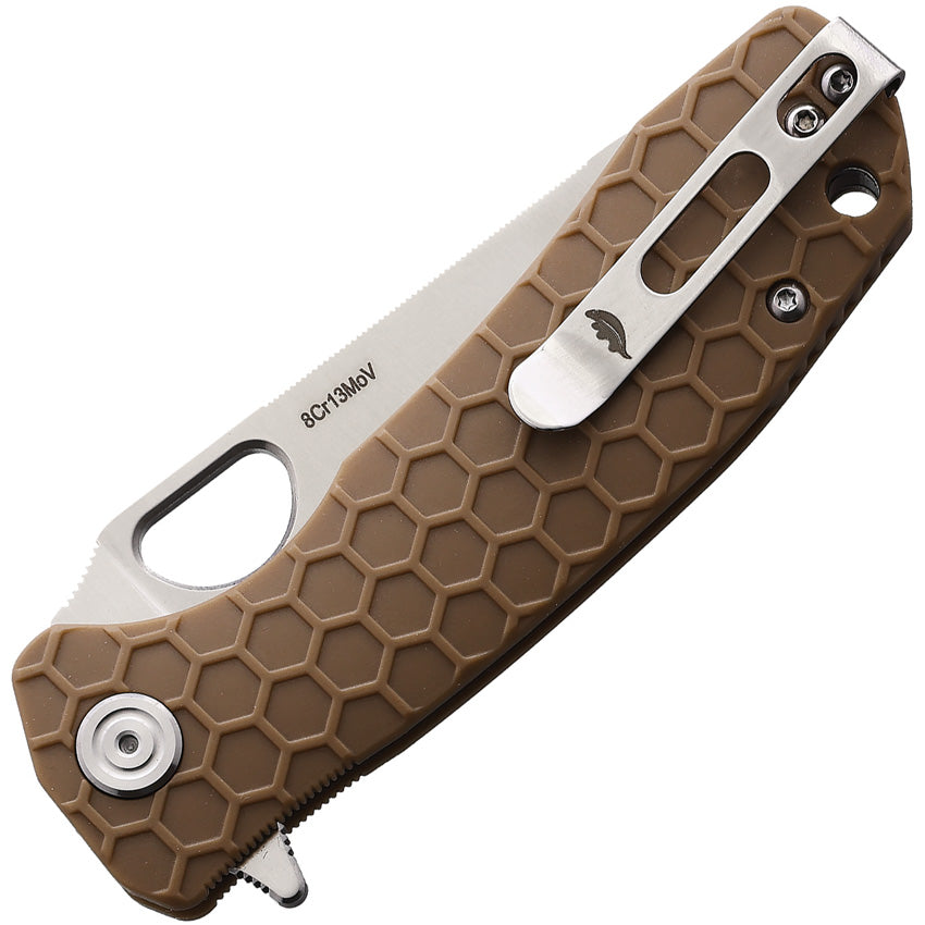 Medium Leaf Linerlock Tan - HB1299