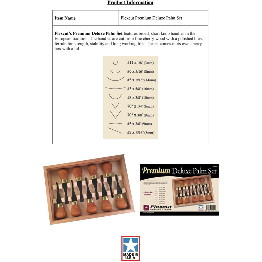 Premium Deluxe Palm Set - FLEXFRP405