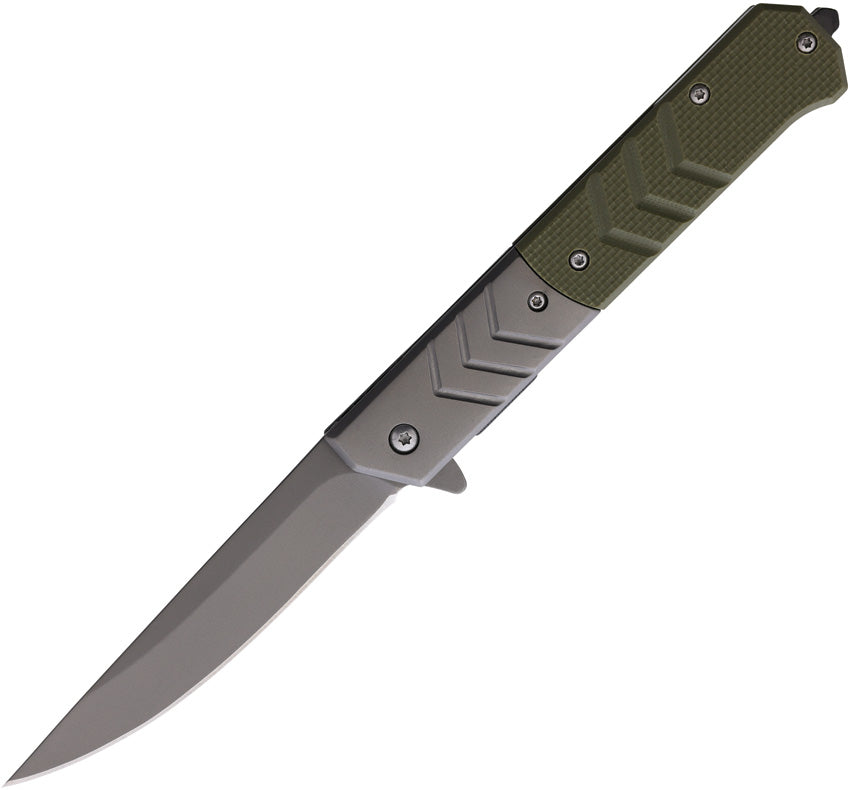 Linerlock A/O Green G10 - EE10A106GN