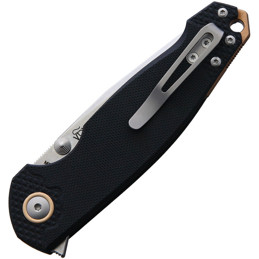 Katla Linerlock Black G10 - V5982GB3D