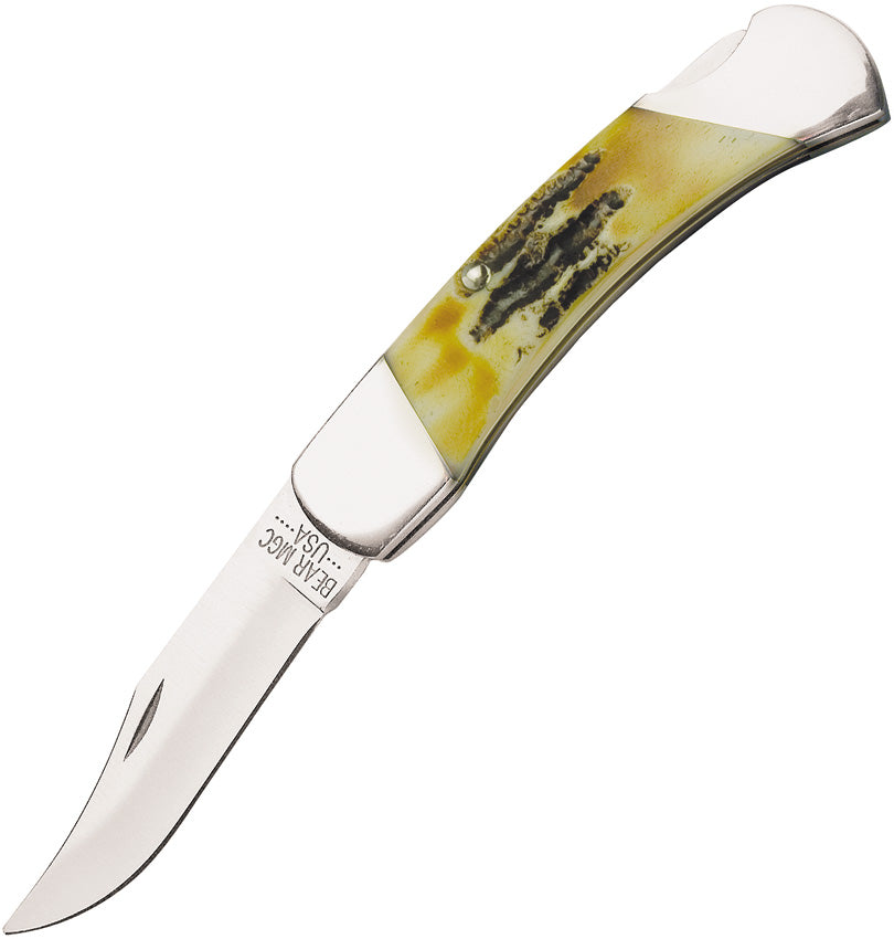 Lockback India Stag Bone - BC505
