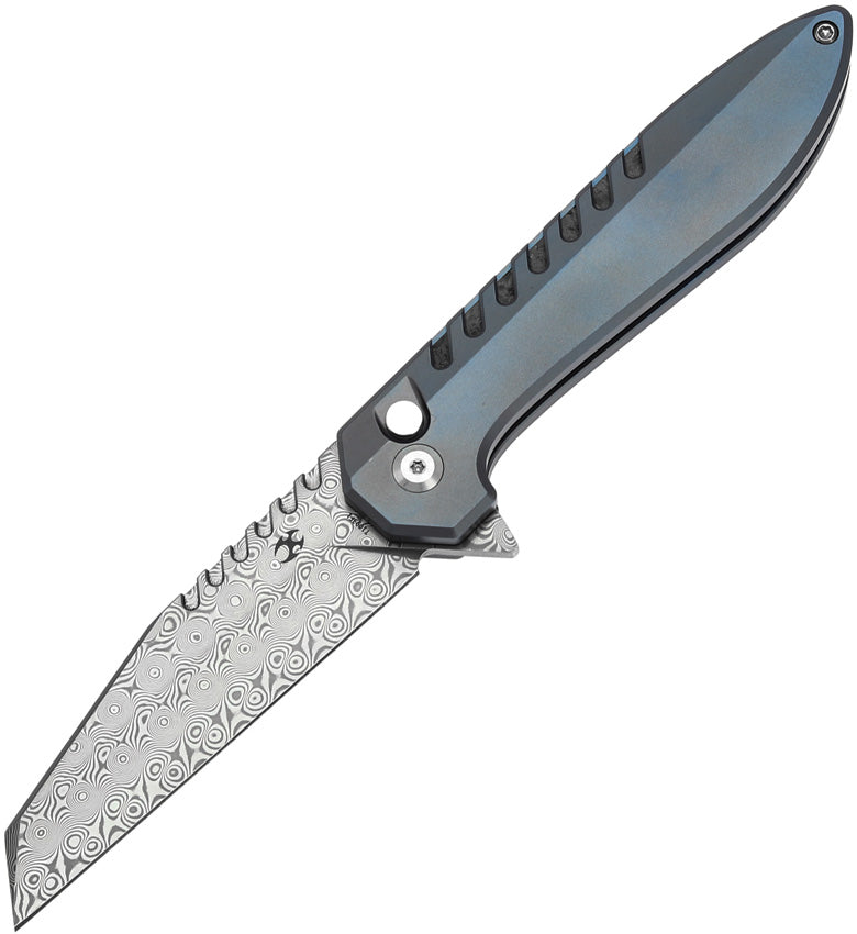 Kosame Button Lock Damascus - KT1093F1