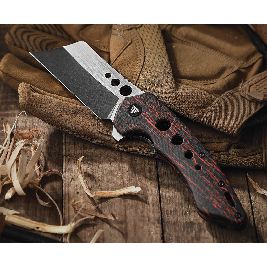 Mensae Linerlock Black/Red - TVTY04RB154G