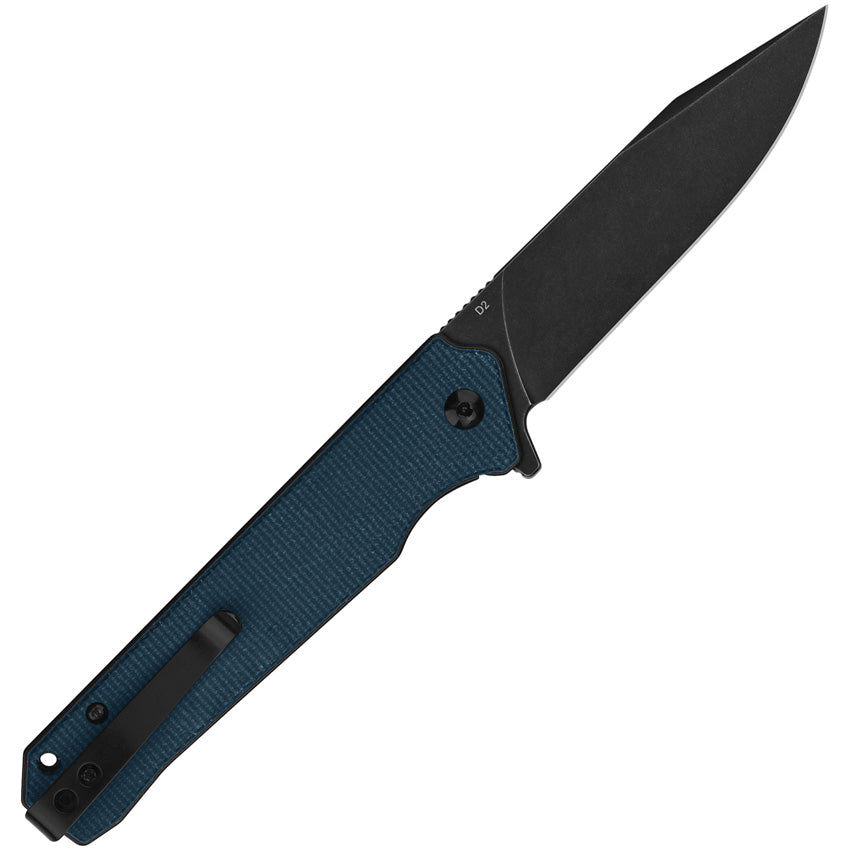 Mamba Linerlock Micarta Blue - QS111H2