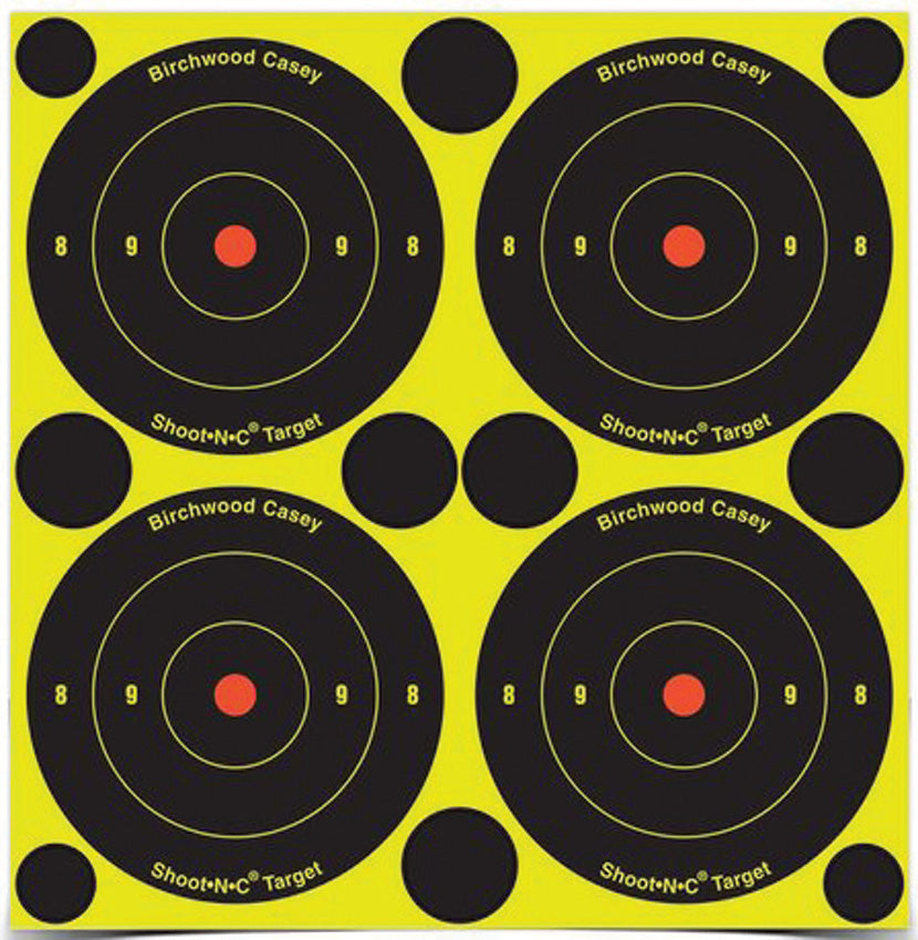 Shoot-NC 3in Bulls Eye Target - BDC34315