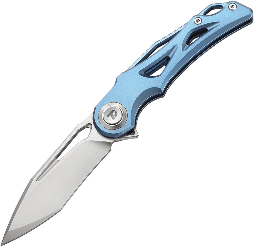 Button Lock Blue Ti - DTK3665BL