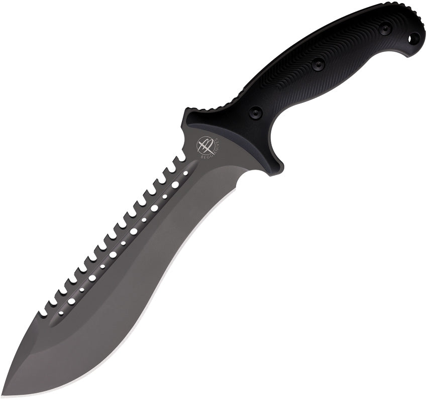 Bolo Fixed Blade Gray - BG025