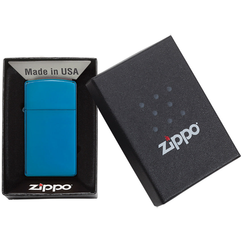 Slim Blue Lighter - ZO20494