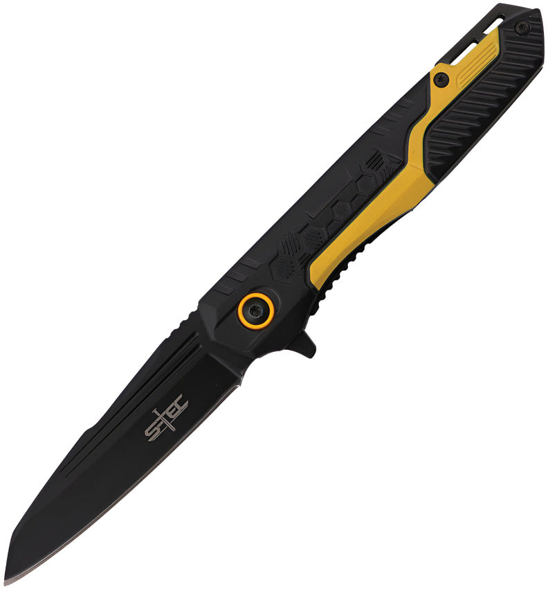 Linerlock A/O Black/Yellow - STT271278BK