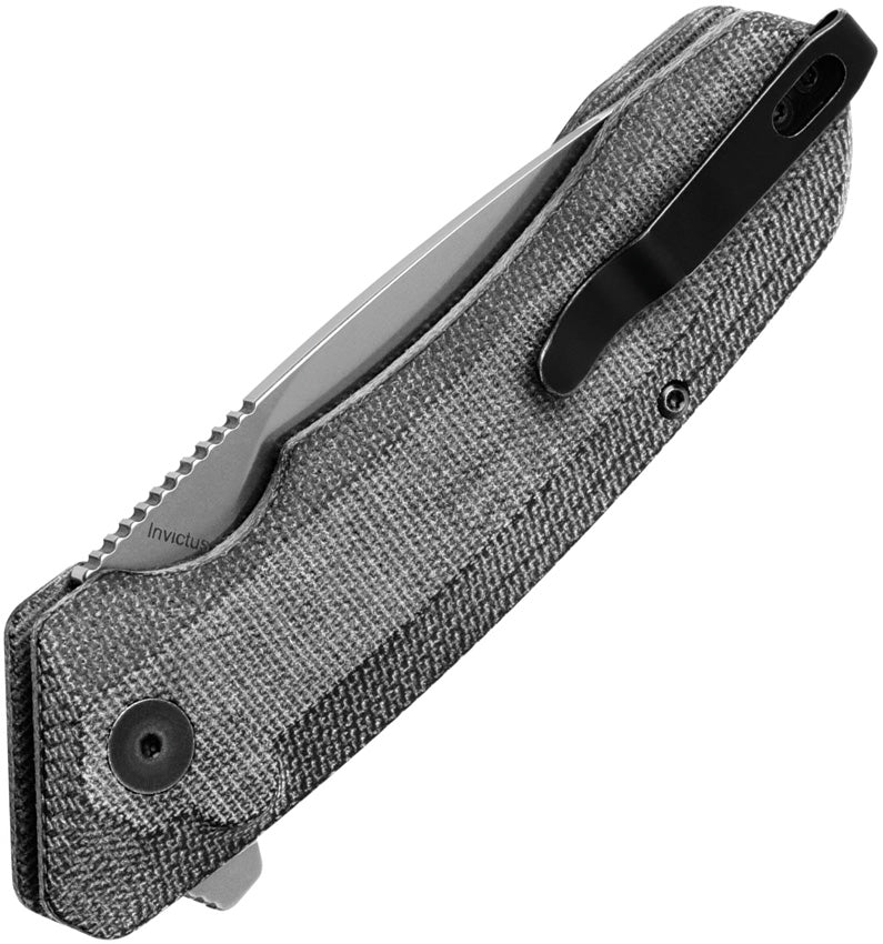 Invictus Button Lock Black - KIV3602C1