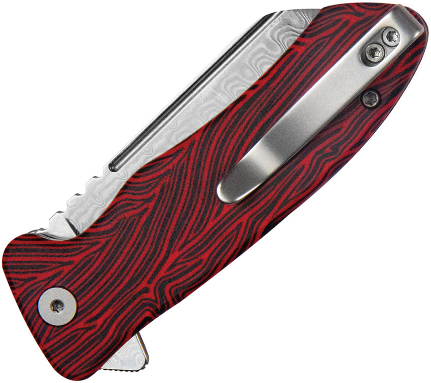 Creon Button Lock Red - KUB336B