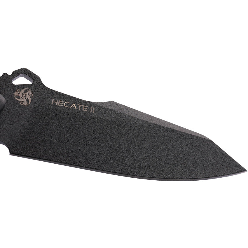 Hecate II Fixed Blade Black - HKS15BL