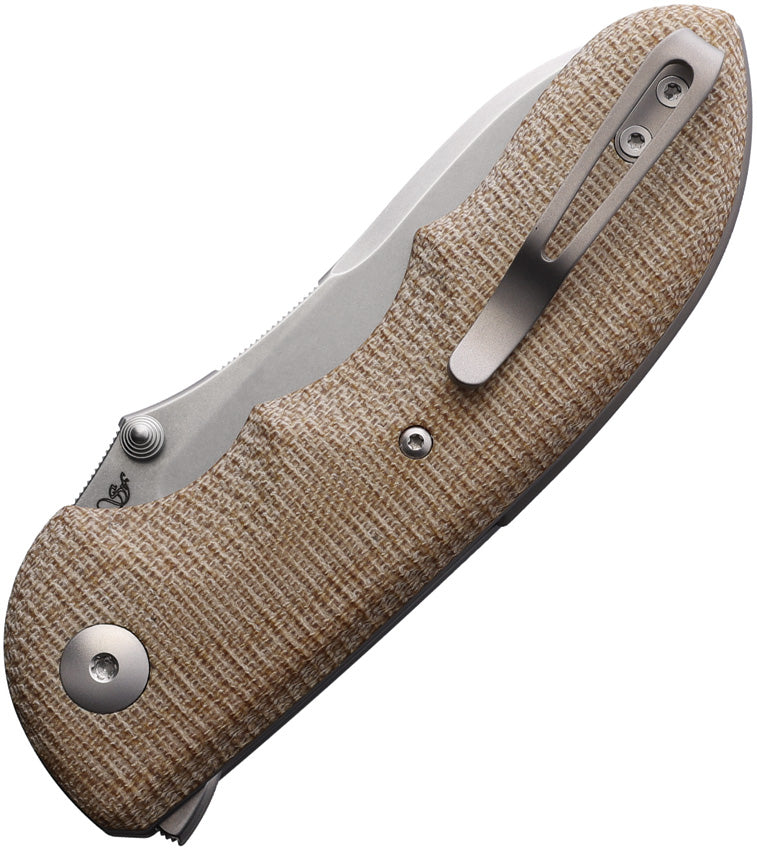 Moon Button Lock Natural - V6010CN