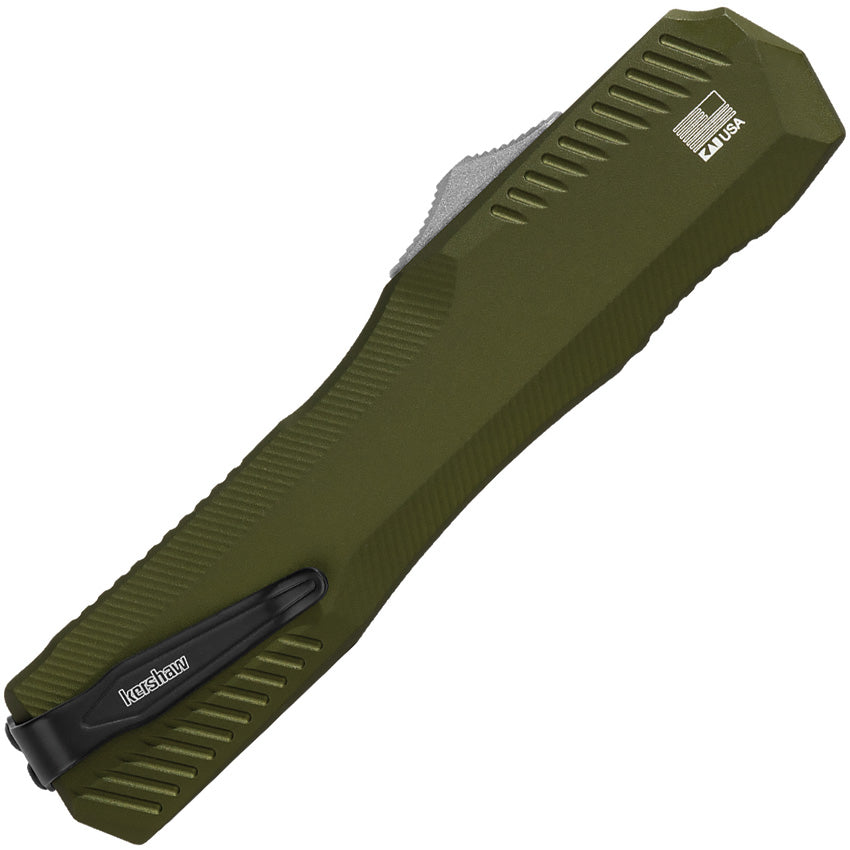 Auto Livewire OTF Olive Green - KS9000OL