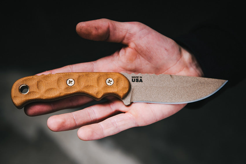 Tex Creek 69 Tan Blade/Handle - TPTEX69