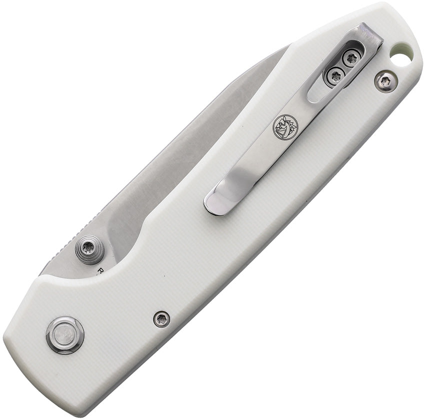 Raccoon Button Lock White - VOSRCSVG6