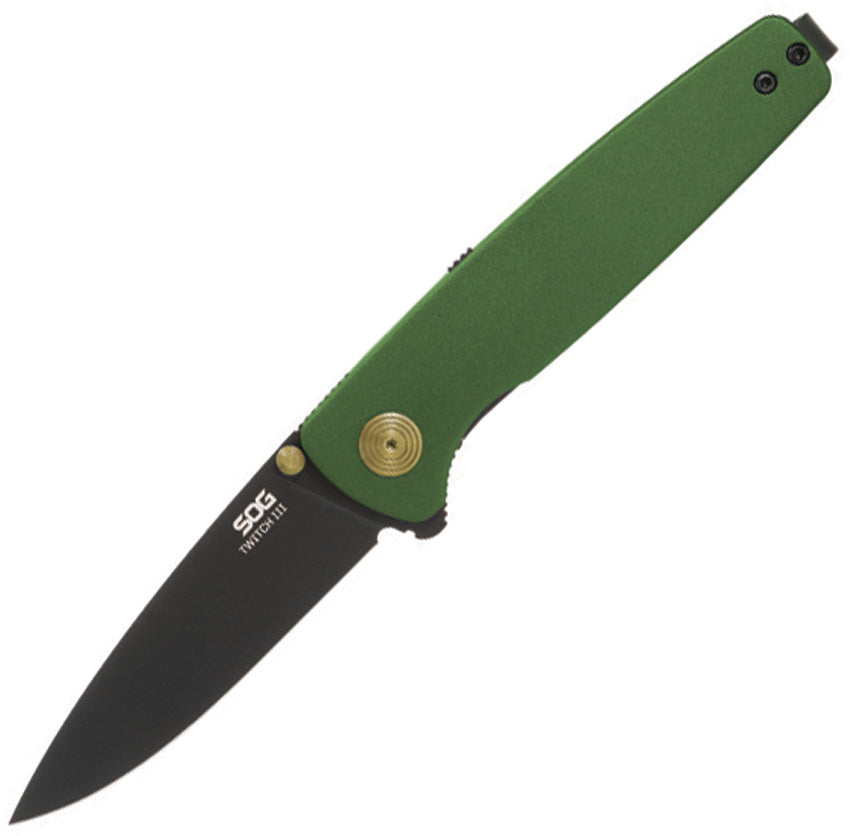 Twitch III Linerlock A/O Grn - SOG11150443