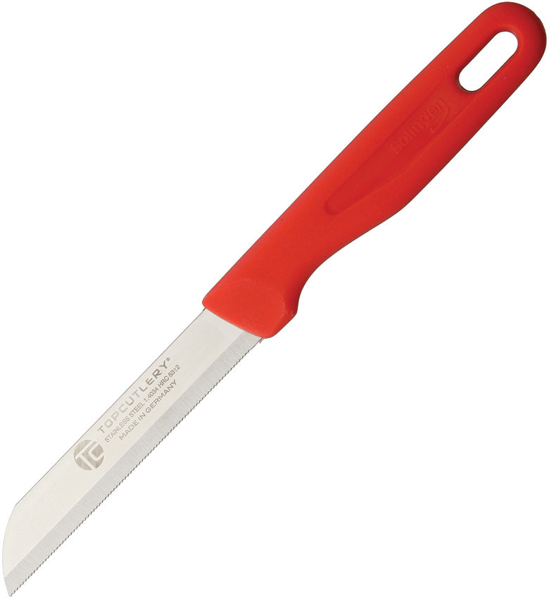 Paring Micro Serrated Red - TC17343R