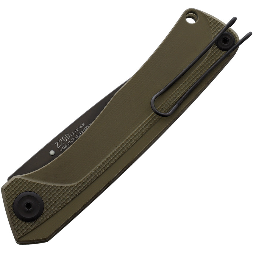 Z200 Linerlock Olive DLC - ANVZ200021