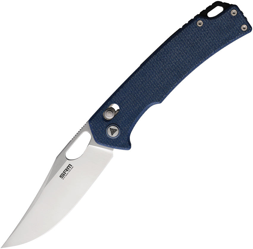 9203 Ambi Lock Blue Micarta - SRM9203ME