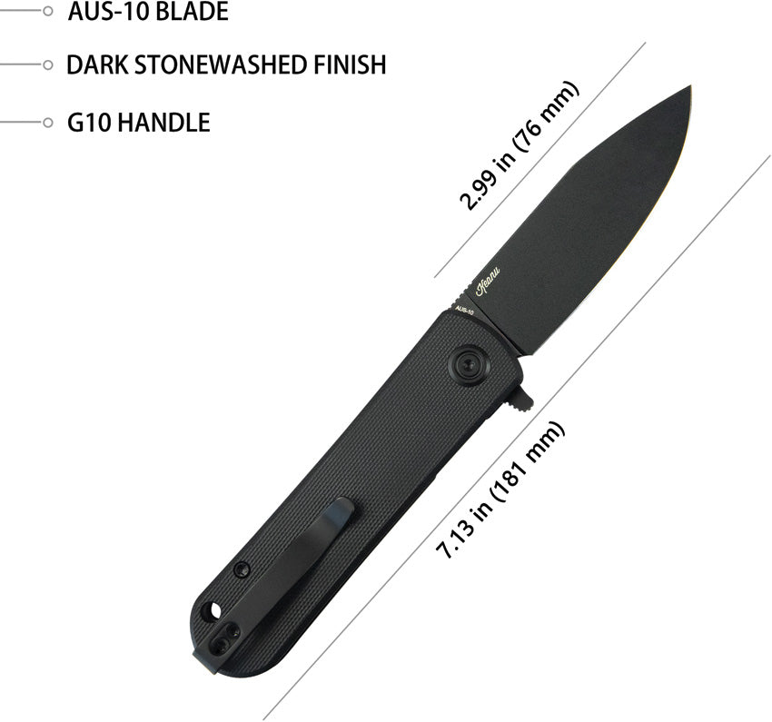 NEO Linerlock Blackout - KUB371B