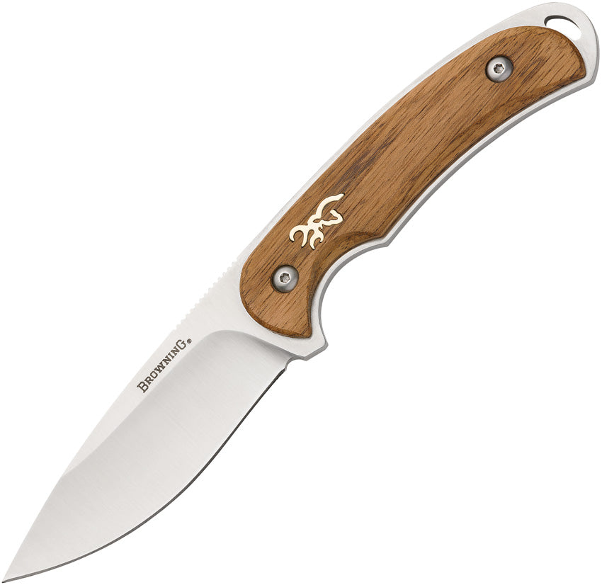 Fixed Blade Zebra Wood - BR0490