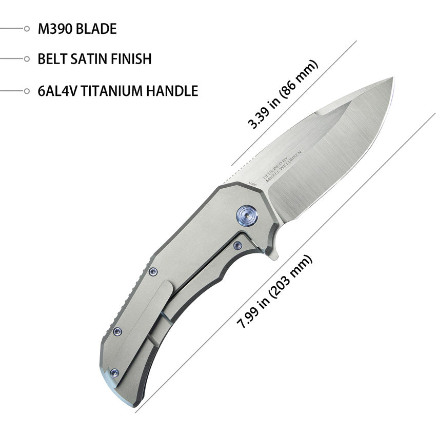 Bravo 1 Framelock DP Ti - KUB367A
