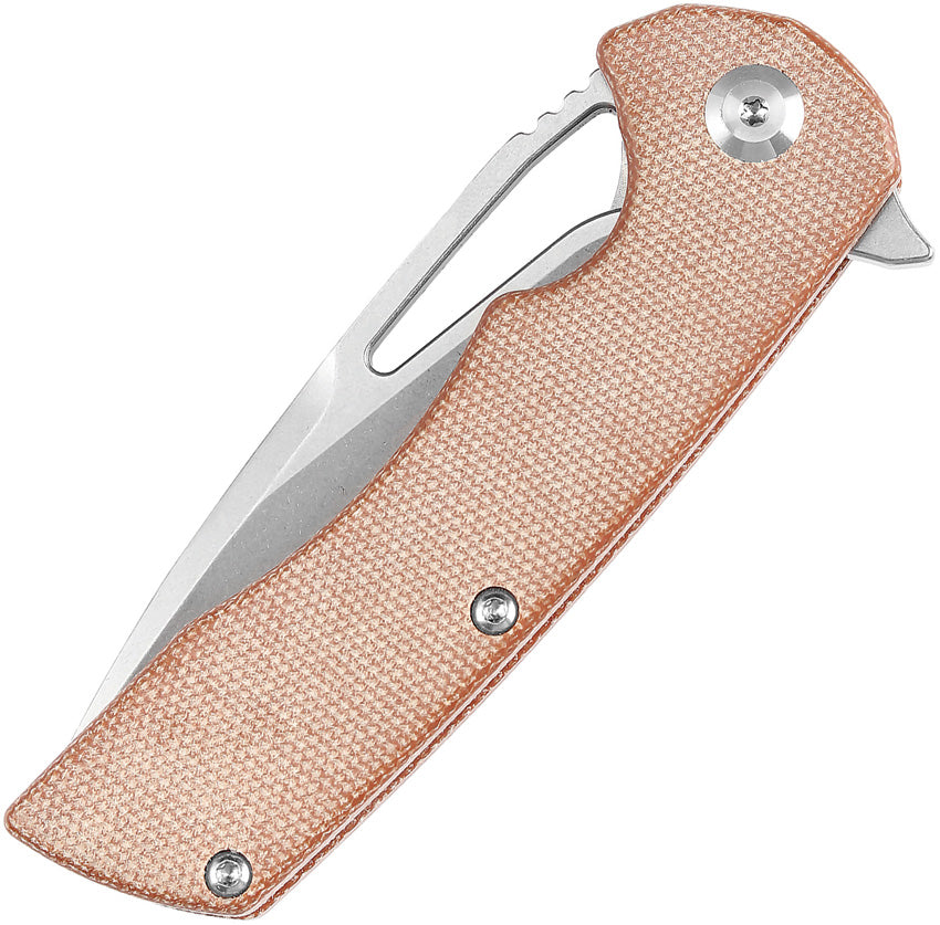 Kryo Framelock Brown Micarta - KT1001M4