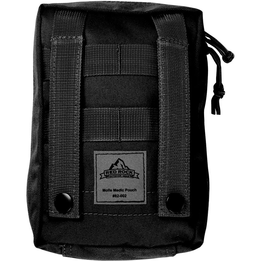 Large MOLLE Medic Pouch Black - RED82002BLK