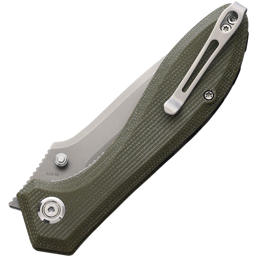 Ruckus Linerlock OD Green - KUB314E