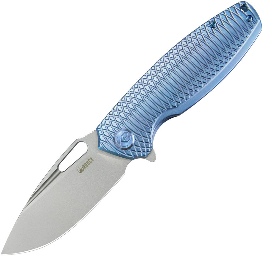 Tityus Framelock Blue Ti - KUB360F