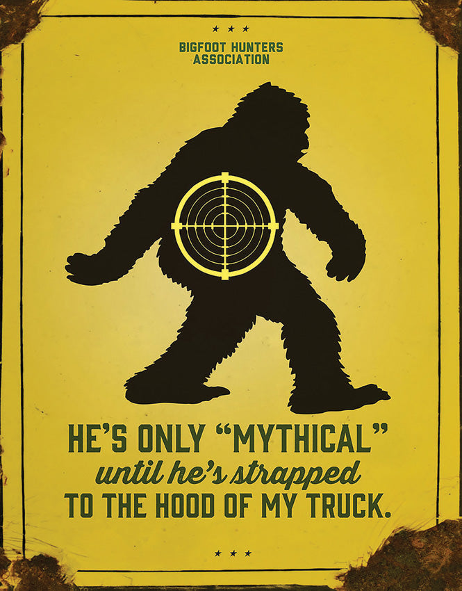 Sasquatch Mythical Sign - TSN2414