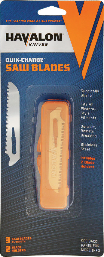 Piranta Saw Blade 3pk W/Holder - HVSBC3