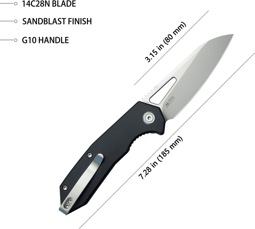 Vagrant Linerlock Black - KUB291N