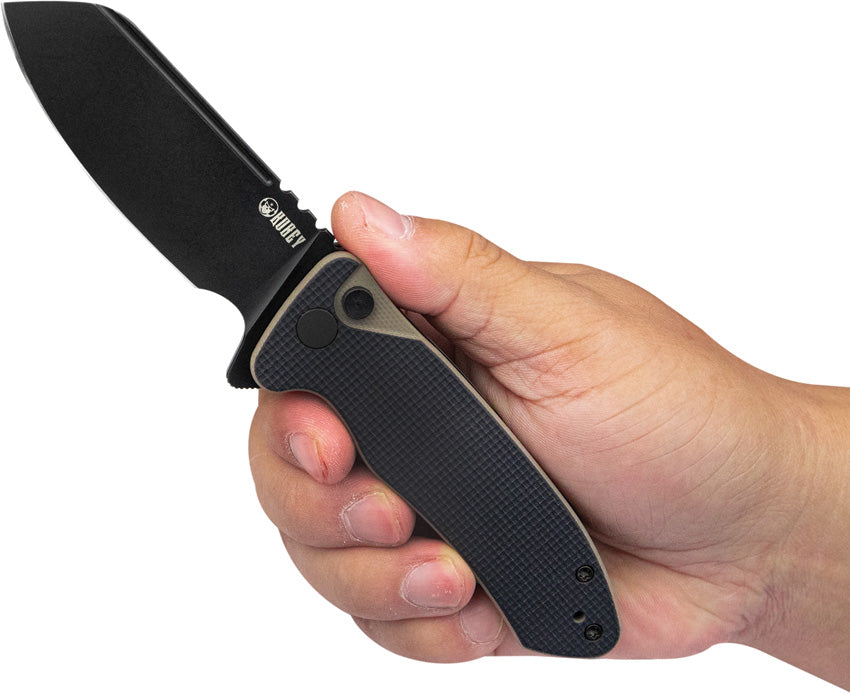 Creon Button Lock Black - KUB336F