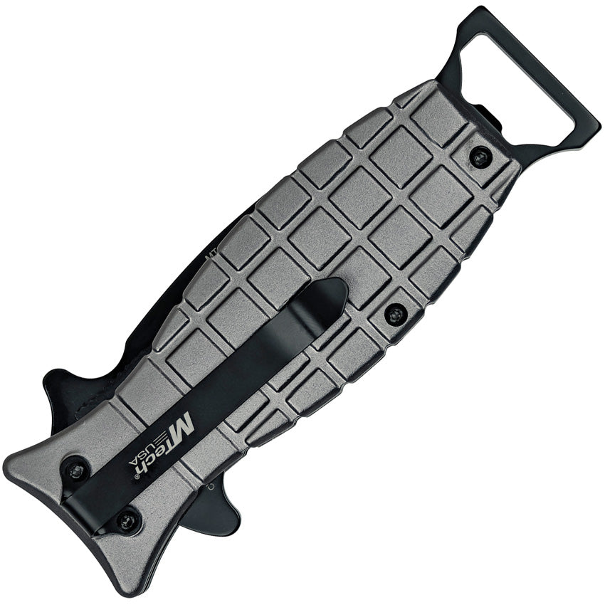 Grenade Linerlock A/O Gray - MTA588GY