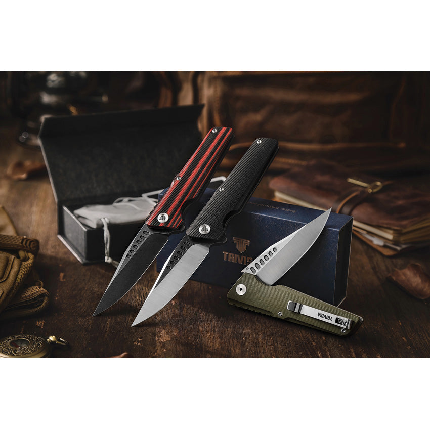 Orion Linerlock Black/Red - TVTY01RBDG