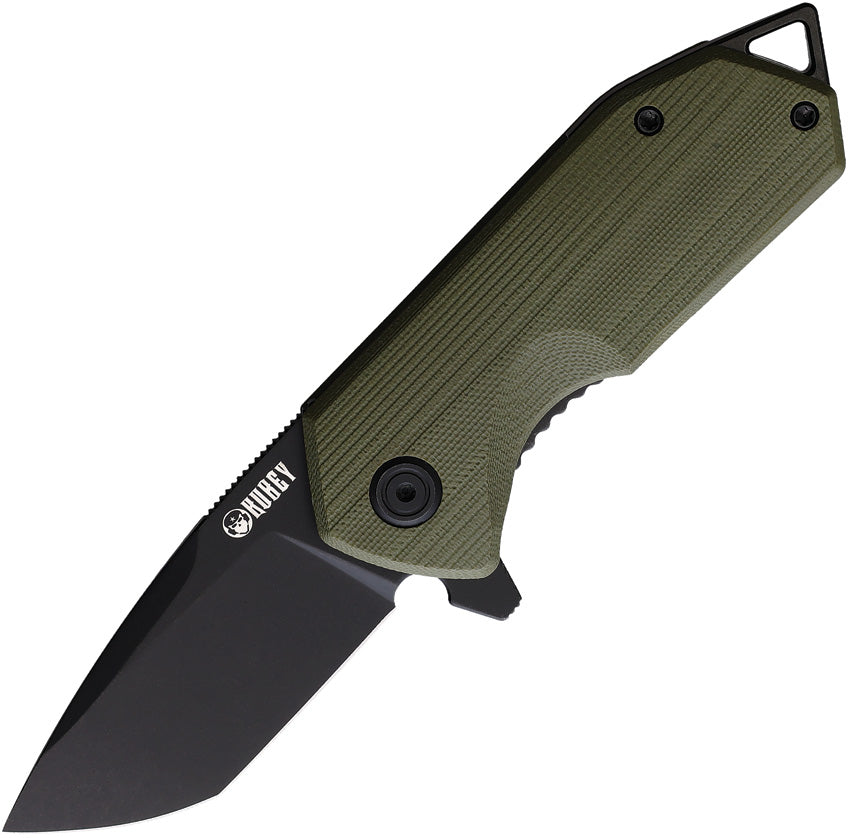 EDC Linerlock Black OD G10 - KUB203H