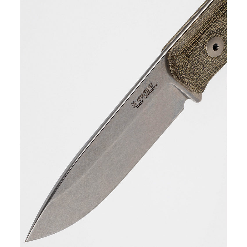 B41 Bushcraft Green Micarta - LSTB41CVG