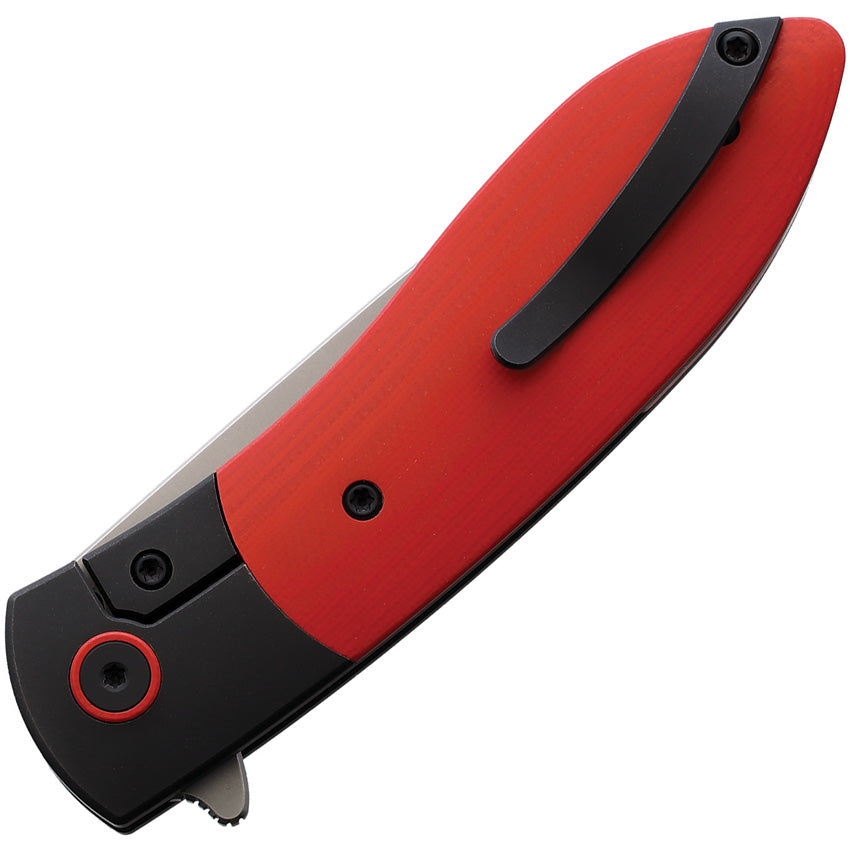 Butron Framelock Red and Black - OHK001RB